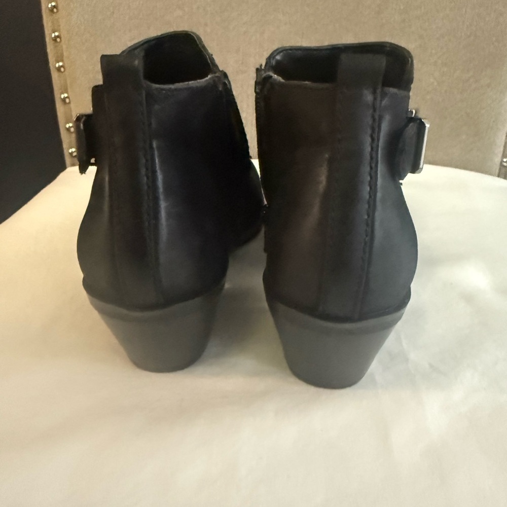 Sonoma Black Ankle Booties with Buckle - Picture 4 of 4